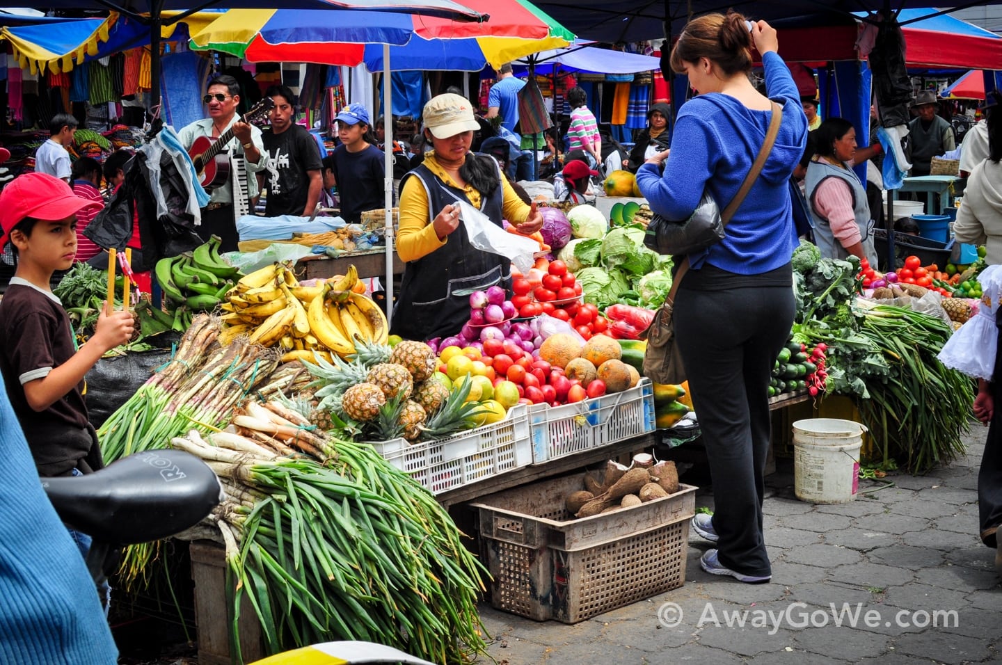 Otavalo Market Ecuador