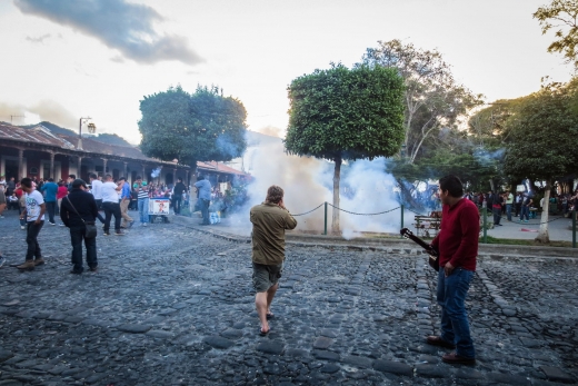 Explosives and Sacrament in Antigua
