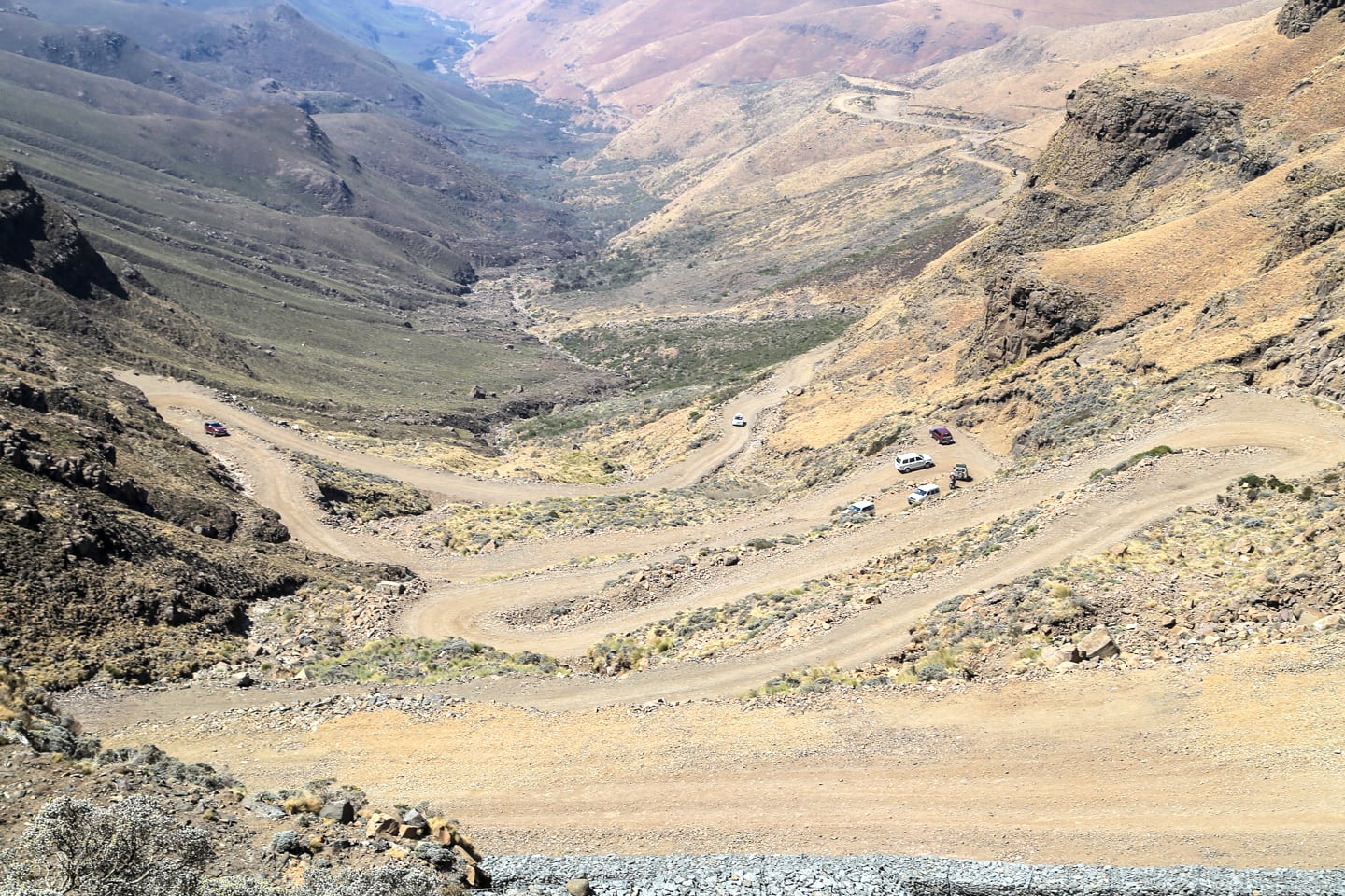 Sani Pass Tour Lesotho road