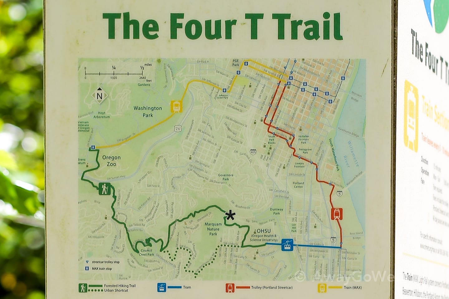 Portland 4T Trail map