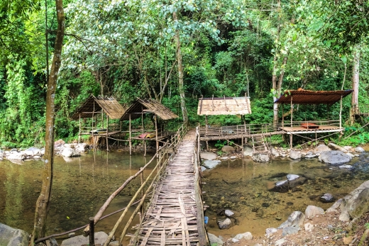 Vang Vieng: Keing Nyui Waterfall