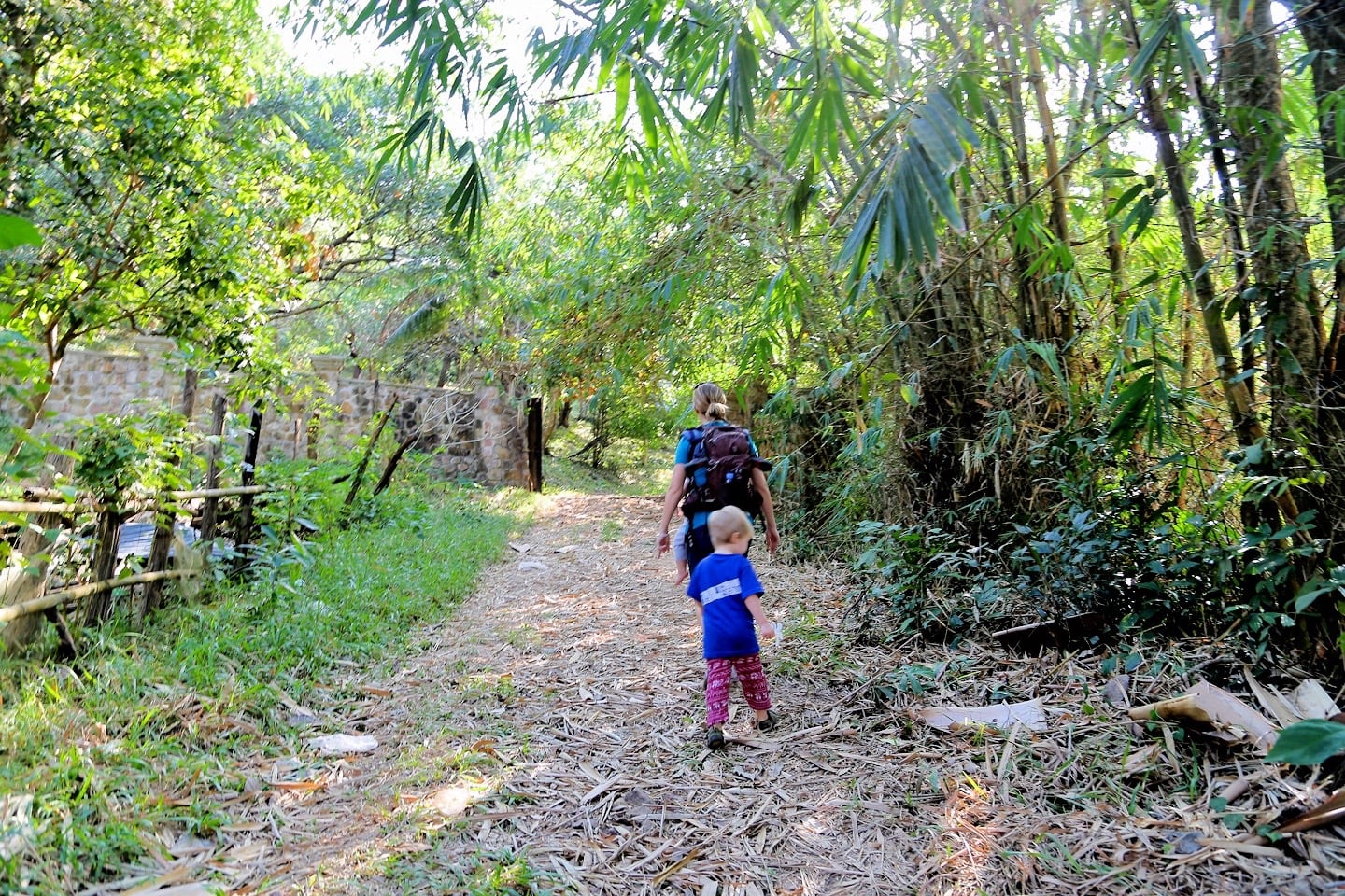 path to Kep National Park