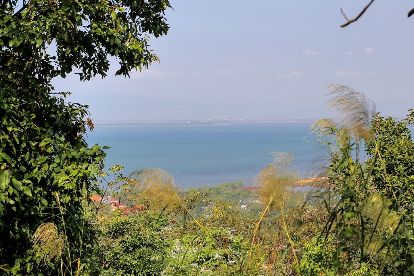 view of bay from Kep National Park