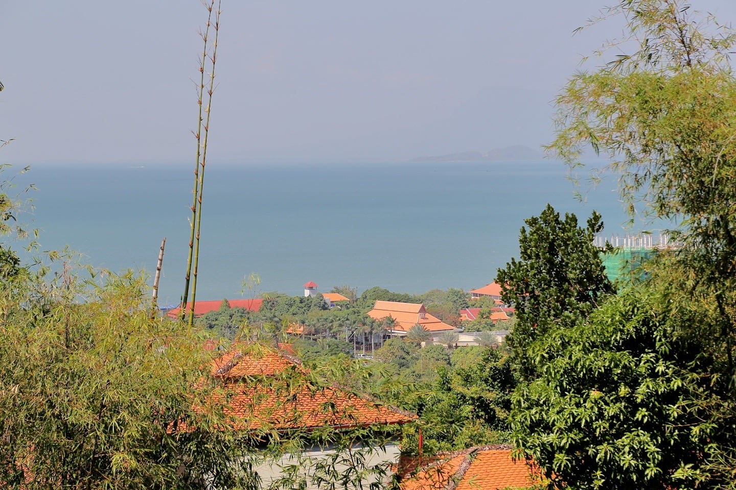view from Le Bout du Monde Kep National Park