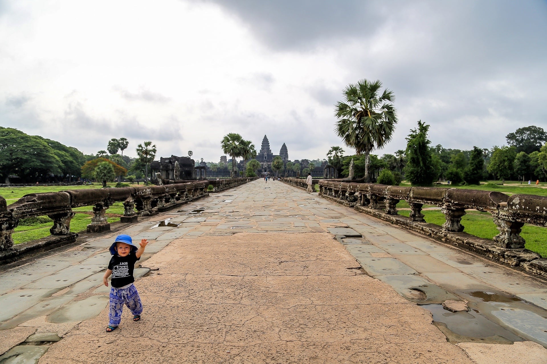 angkor wat during covid-19 deserted cambodia