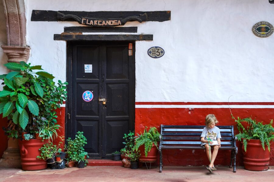 Patzcuaro Road School Casa de los Once Patios House of 11 Courtyards Patzcuaro